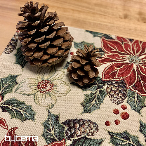 Tischdekoration WEIHNACHTSROSE BARDI