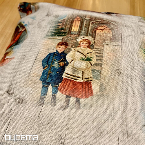 Weihnachtsdekorationshülle KINDER IM WINTER