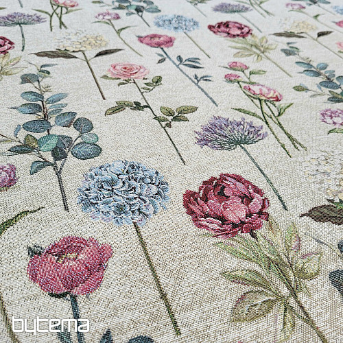 Gobelinstoff FLORES TIME