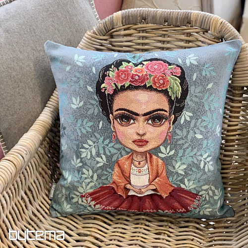 FRIDA KHALO Gobelin-Kissenbezug