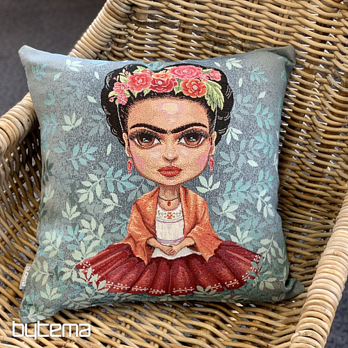 FRIDA KHALO Gobelin-Kissenbezug