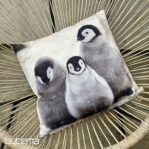 Dekorativer Kissenbezug PINGUINE