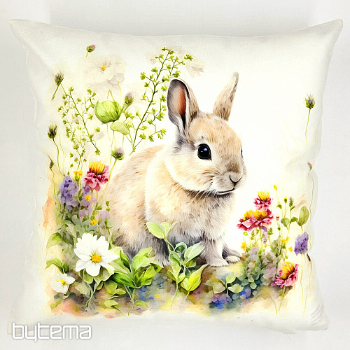 Dekorativer Osterüberzug HASE AUF DER WIESE