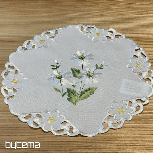 DAISY bestickte Tischdecke und Schal