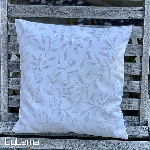 Dekorativer Kissenbezug LEAFS beige - doppelseitig