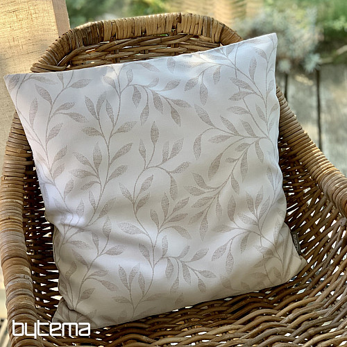 Dekorativer Kissenbezug LEAFS beige - doppelseitig