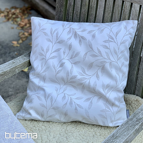 Dekorativer Kissenbezug LEAFS beige - doppelseitig