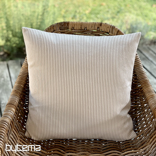 Dekorativer Kissenbezug DARVEN IVORY