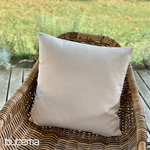 Dekorativer Kissenbezug DARVEN IVORY