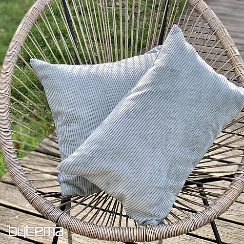 Dekorativer Kissenbezug DARVEN GRAU GRÜN