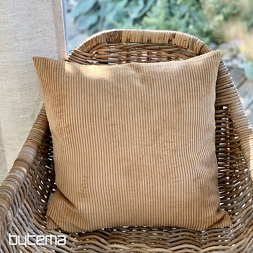 Dekorativer Kissenbezug DARVEN CAMEL