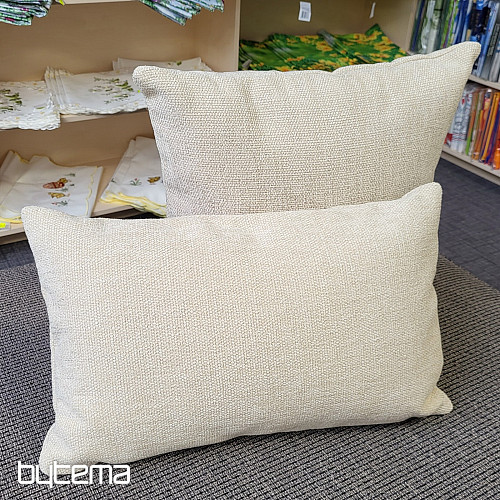 Dekorativer Kissenbezug SAIMA BEIGE