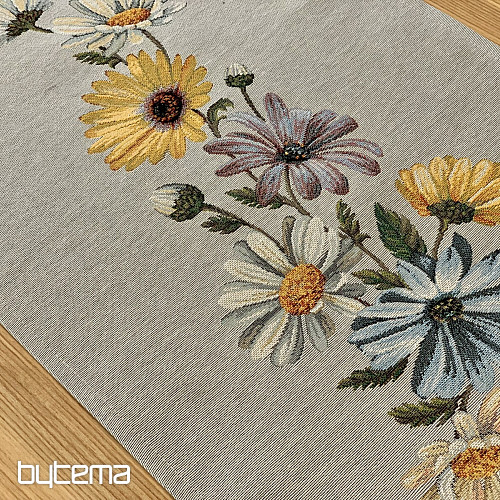 Gobelin-Tischdecke und Schal DAISY II