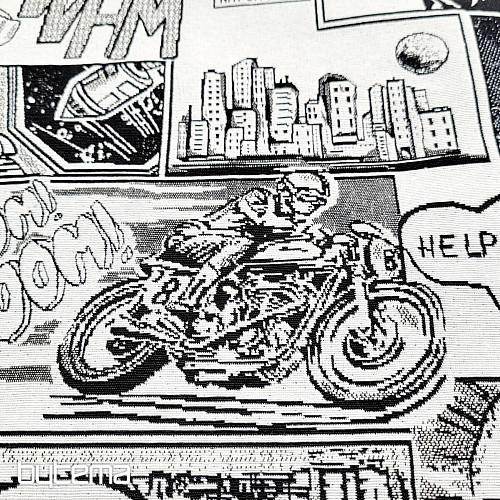 Gobelinstoff KOMIKS