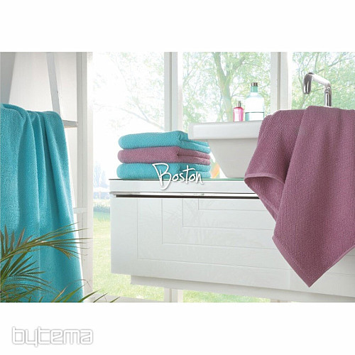 Luxus Handtuch und Badetuch BOSTON 331 TÜRKIS