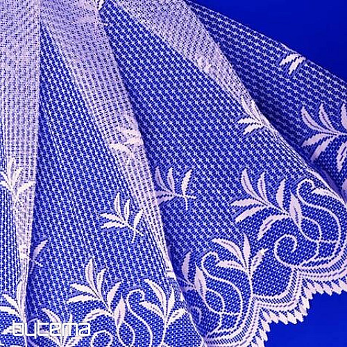 Jacquard-Vorhang V 127 weiß