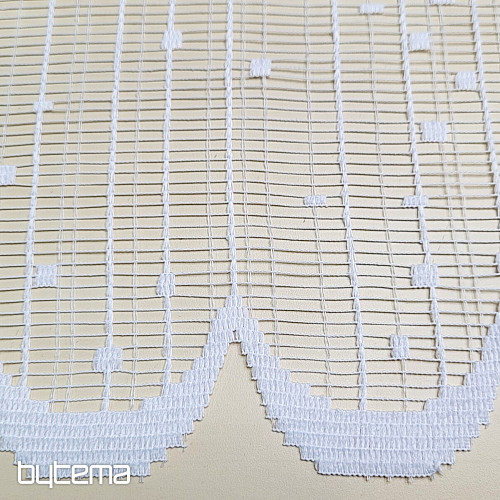 Jacquard-Vorhang V 022 weiß
