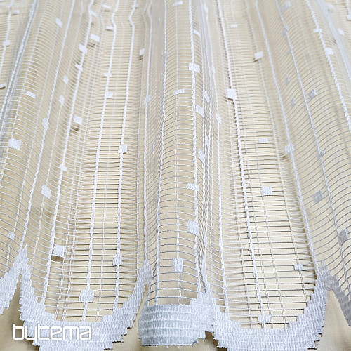 Jacquard-Vorhang V 022 weiß