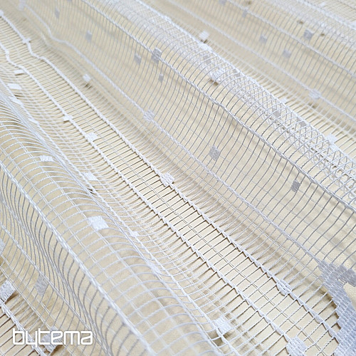 Jacquard-Vorhang V 022 weiß