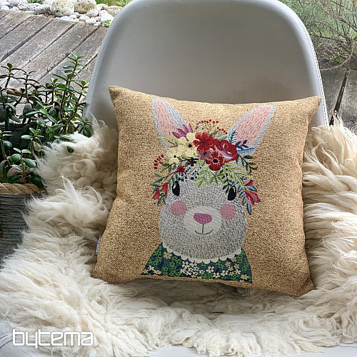 Gobelin-Kissenbezug HASE