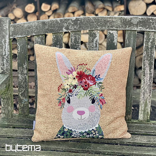 Gobelin-Kissenbezug HASE
