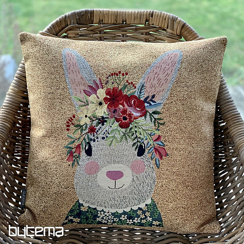 Gobelin-Kissenbezug HASE