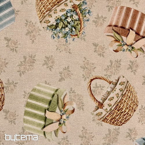 Tischdecke und Schal SPRING CUPS