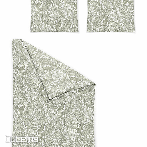 IRISETTE Luxus-Satinbettwäsche FLORENZ 8447-30 GRÜN
