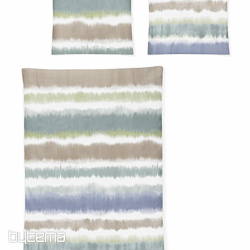 IRISETTE Luxus-Baumwollsatin BLANCA blau