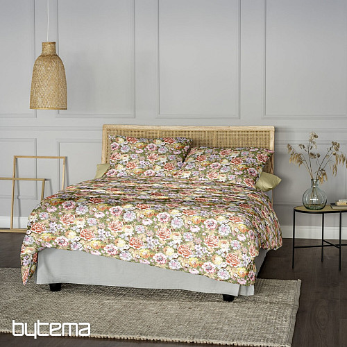 IRISETTE Luxus-Baumwollsatin MAGIC 30 grün