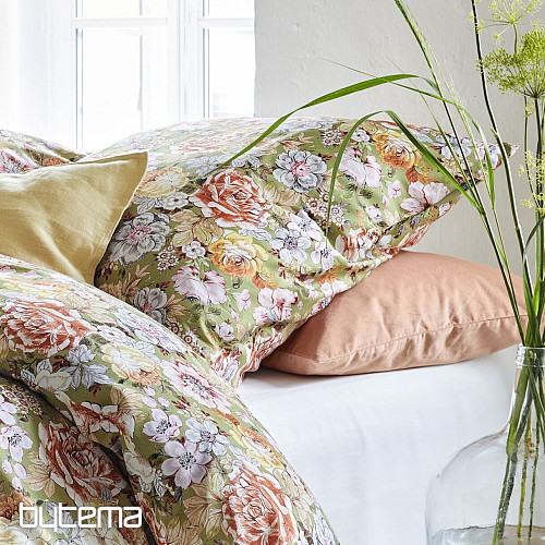 IRISETTE Luxus-Baumwollsatin MAGIC 30 grün