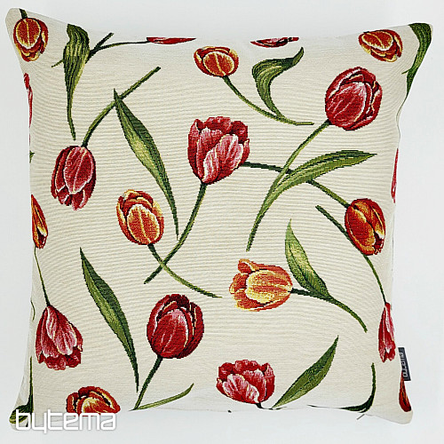 Gobelin-Kissenbezug TULIPS III großes Muster