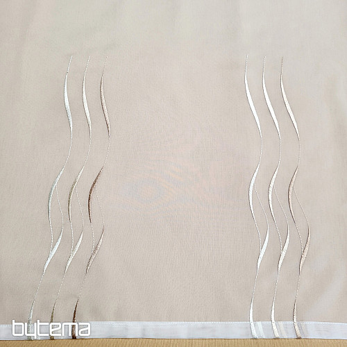 Fertiger Vorhang WAVE BEIGE