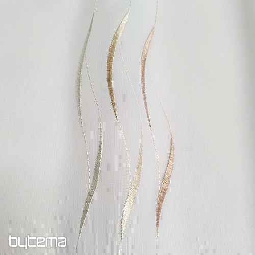 Fertiger Vorhang WAVE BEIGE