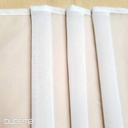 Voile-Vorhang GERSTER 7038 weiß