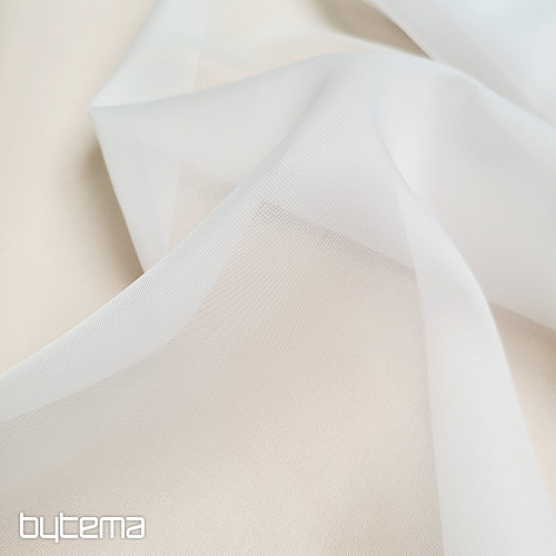 Voile-Vorhang GERSTER 7038 weiß