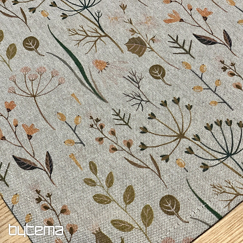 Tischdecke und Schal WIESE