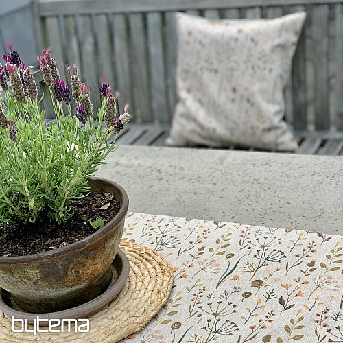 Tischdecke und Schal WIESE