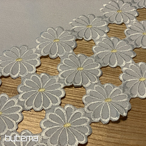 Tischdecke bestickt DAISY