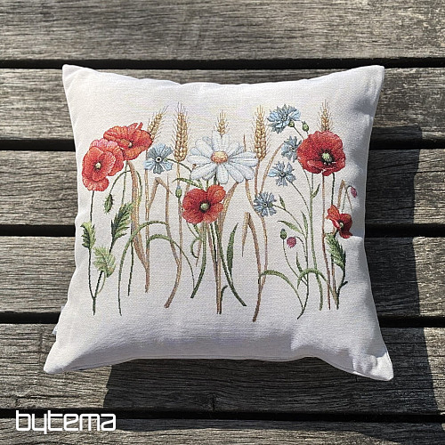 Gobelin-Kissenbezug FELDBLUMEN