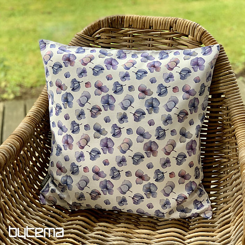 Dekorative Beschichtung MONTANA VIOLETTE BLAUE BLUMEN