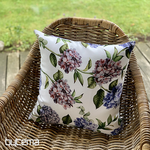 Dekorativer Kissenbezug HYDRANGEA BLUE