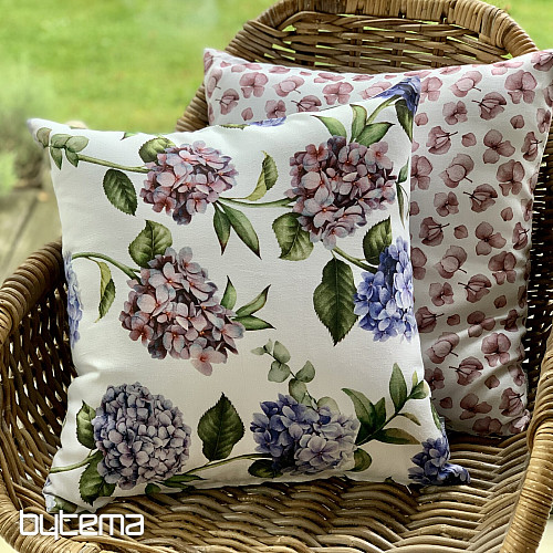 Dekorativer Kissenbezug HYDRANGEA BLUE