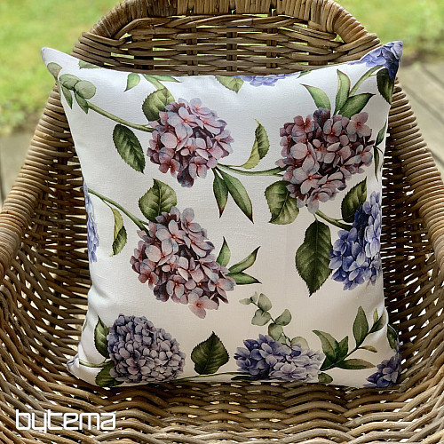 Dekorativer Kissenbezug HYDRANGEA BLUE