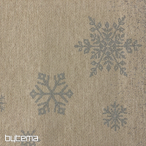 Gobelin-Tischdecke, Schal und Gedeck WINTER IDYLKA