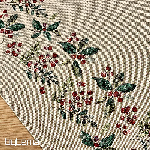 Gobelin-Tischdecke und Schal SANFTER JASMIN