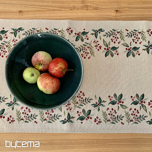 Gobelin-Tischdecke und Schal SANFTER JASMIN