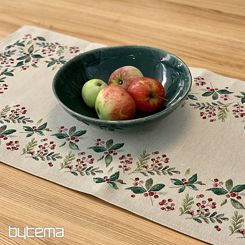 Gobelin-Tischdecke und Schal SANFTER JASMIN