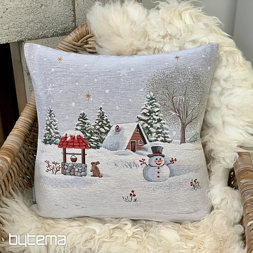 Weihnachts-Wandteppichbezug SCHNEEHAUS