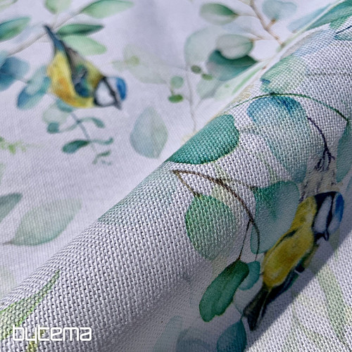 VÖGEL AUF EINEM Zweig Tischdecke und Schal